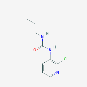 molecular formula C10H14ClN3O B500915 N-butyl-N'-(2-chloro-3-pyridinyl)urea 
