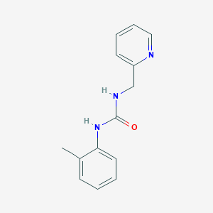 molecular formula C14H15N3O B500928 N-(2-methylphenyl)-N'-(2-pyridinylmethyl)urea 