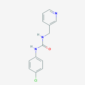 molecular formula C13H12ClN3O B500931 1-(4-Chlorophenyl)-3-(pyridin-3-ylmethyl)urea CAS No. 53101-97-6