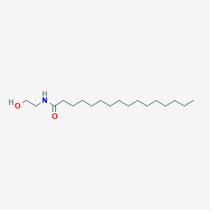 molecular formula C18H37NO2 B050096 棕榈酰乙醇胺 CAS No. 544-31-0