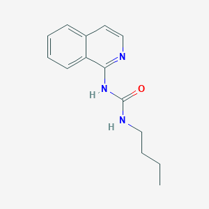 molecular formula C14H17N3O B500992 N-butyl-N'-(1-isoquinolinyl)urea 