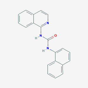 molecular formula C20H15N3O B500994 N-(1-isoquinolinyl)-N'-(1-naphthyl)urea 