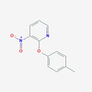 molecular formula C12H10N2O3 B501002 3-Nitro-2-(4-methylphenoxy)pyridine 