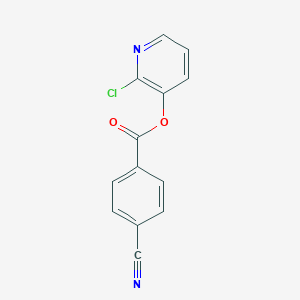 2-Chloro-3-pyridinyl 4-cyanobenzoate