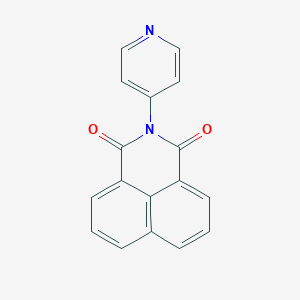 molecular formula C17H10N2O2 B501086 2-Pyridin-4-ylbenzo[de]isoquinoline-1,3-dione 