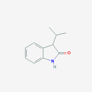 molecular formula C11H13NO B501094 3-Propan-2-yl-1,3-dihydroindol-2-one CAS No. 4679-87-2