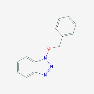 molecular formula C13H11N3O B501097 1-(Benzyloxy)-1H-benzotriazole 
