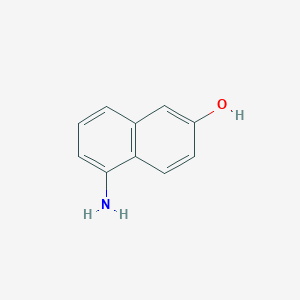 molecular formula C10H9NO B050111 5-Amino-2-naphthol CAS No. 86-97-5