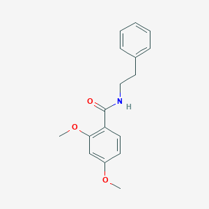 molecular formula C17H19NO3 B501144 2,4-dimethoxy-N-(2-phenylethyl)benzamide 