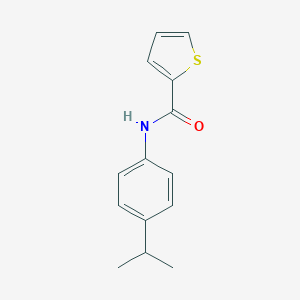 molecular formula C14H15NOS B501154 N-(4-propan-2-ylphenyl)thiophene-2-carboxamide CAS No. 333353-88-1
