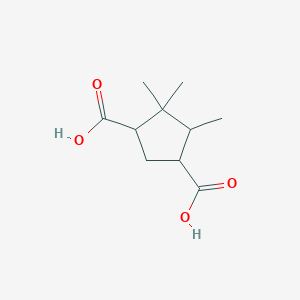 4,4,5-trimethylcyclopentane-1,3-dicarboxylic acid