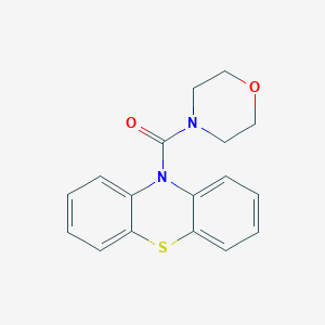 molecular formula C17H16N2O2S B501197 10-(4-morpholinylcarbonyl)-10H-phenothiazine CAS No. 176092-23-2