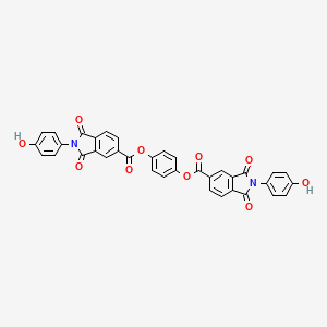 1,4-phenylene bis[2-(4-hydroxyphenyl)-1,3-dioxo-5-isoindolinecarboxylate]