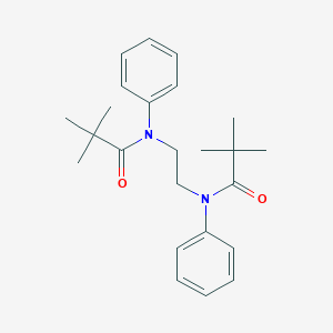 molecular formula C24H32N2O2 B501223 N,N'-1,2-ethanediylbis(2,2-dimethyl-N-phenylpropanamide) 