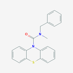 molecular formula C21H18N2OS B501232 N-benzyl-N-methyl-10H-phenothiazine-10-carboxamide 