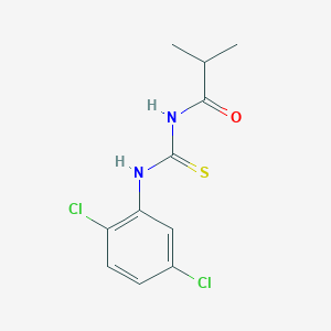 N-[(2,5-dichlorophenyl)carbamothioyl]-2-methylpropanamide