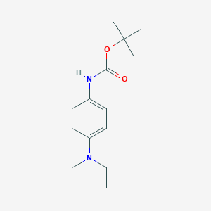 molecular formula C15H24N2O2 B501268 Tert-butyl [4-(diethylamino)phenyl]carbamate 