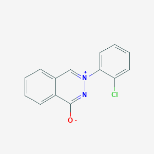 molecular formula C14H9ClN2O B501296 3-(2-Chlorophenyl)phthalazin-3-ium-1-olate 