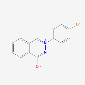 3-(4-Bromophenyl)phthalazin-3-ium-1-olate