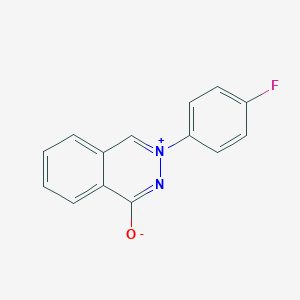3-(4-Fluorophenyl)phthalazin-3-ium-1-olate