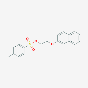 molecular formula C19H18O4S B501304 2-(2-Naphthyloxy)ethyl 4-methylbenzenesulfonate CAS No. 859186-38-2
