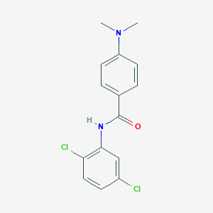 molecular formula C15H14Cl2N2O B501308 N-(2,5-dichlorophenyl)-4-(dimethylamino)benzamide 