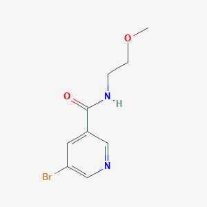 5-bromo-N-(2-methoxyethyl)pyridine-3-carboxamide