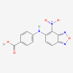 4-[(4-nitro-2,1,3-benzoxadiazol-5-yl)amino]benzoic acid