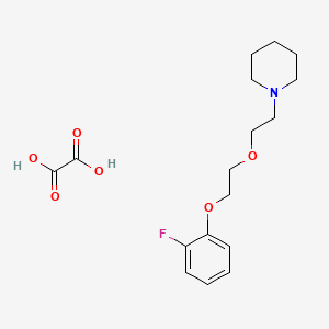 1-{2-[2-(2-fluorophenoxy)ethoxy]ethyl}piperidine oxalate