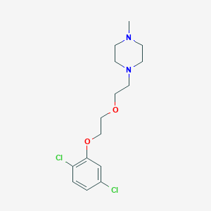 1-[2-[2-(2,5-Dichlorophenoxy)ethoxy]ethyl]-4-methylpiperazine