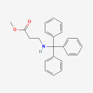 methyl N-trityl-beta-alaninate