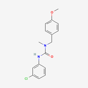 N'-(3-chlorophenyl)-N-(4-methoxybenzyl)-N-methylurea