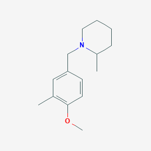 1-(4-methoxy-3-methylbenzyl)-2-methylpiperidine