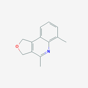 molecular formula C13H13NO B501413 4,6-Dimethyl-1,3-dihydrofuro[3,4-c]quinoline 