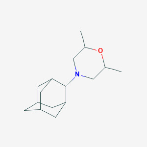 molecular formula C16H27NO B5014166 4-(2-adamantyl)-2,6-dimethylmorpholine 