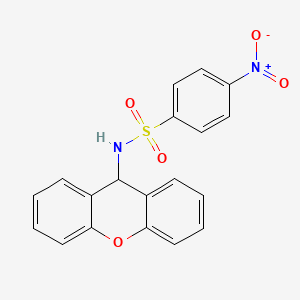 4-nitro-N-9H-xanthen-9-ylbenzenesulfonamide