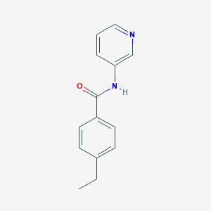 molecular formula C14H14N2O B501422 4-ethyl-N-(3-pyridinyl)benzamide 