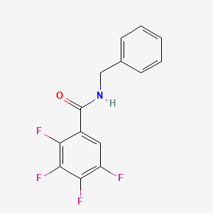 N-benzyl-2,3,4,5-tetrafluorobenzamide