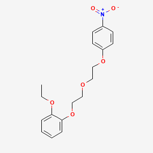 1-ethoxy-2-{2-[2-(4-nitrophenoxy)ethoxy]ethoxy}benzene