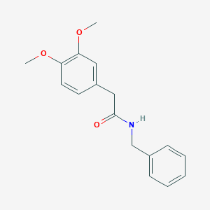 molecular formula C17H19NO3 B501428 N-benzyl-2-(3,4-dimethoxyphenyl)acetamide CAS No. 77483-50-2