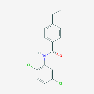 molecular formula C15H13Cl2NO B501430 N-(2,5-dichlorophenyl)-4-ethylbenzamide 