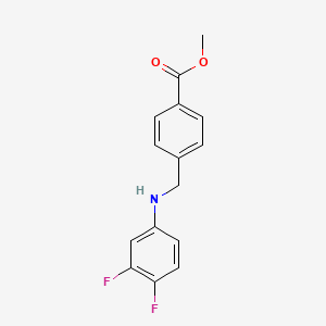 Methyl 4-[(3,4-difluoroanilino)methyl]benzoate