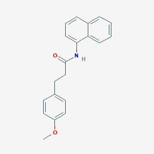 molecular formula C20H19NO2 B501448 3-(4-methoxyphenyl)-N-(1-naphthyl)propanamide CAS No. 540790-54-3