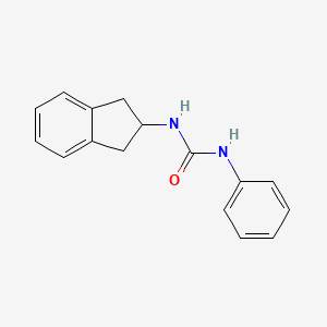 N-(2,3-dihydro-1H-inden-2-yl)-N'-phenylurea