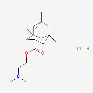 2-(dimethylamino)ethyl 3,5,7-trimethyl-1-adamantanecarboxylate hydrochloride