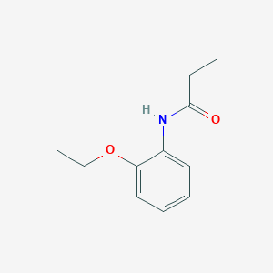 molecular formula C11H15NO2 B501476 N-(2-ethoxyphenyl)propanamide 