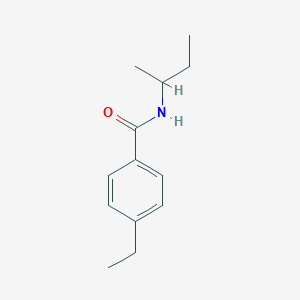 molecular formula C13H19NO B501490 N-(sec-butyl)-4-ethylbenzamide 