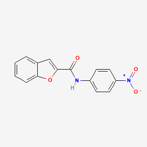 molecular formula C15H10N2O4 B5014904 N-(4-nitrophenyl)-1-benzofuran-2-carboxamide 