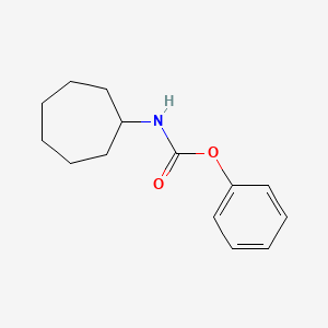 phenyl cycloheptylcarbamate