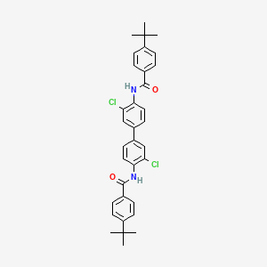 N,N'-(3,3'-dichloro-4,4'-biphenyldiyl)bis(4-tert-butylbenzamide)